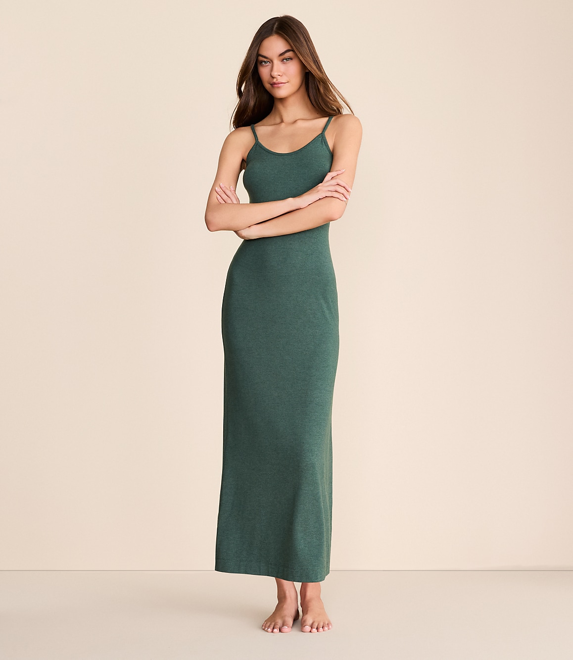 Lou & Grey Softened Modal Strappy Pajama Dress
