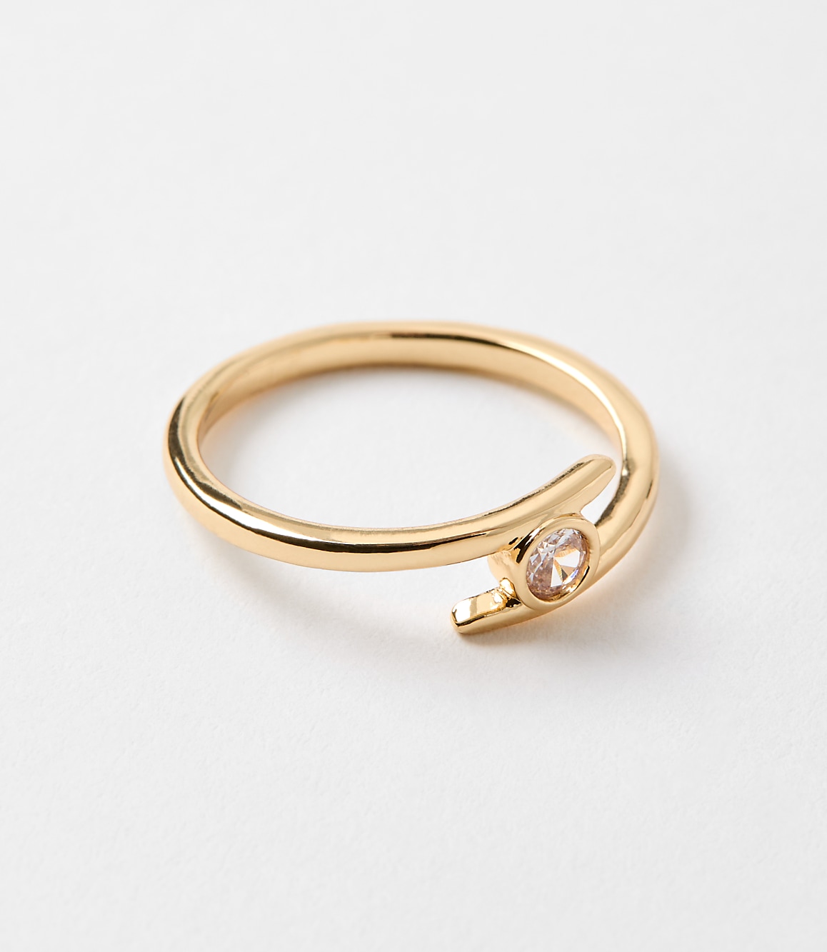 Modern Sparkle Ring