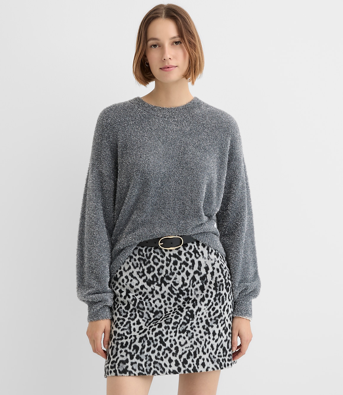 Tinsel Fuzzy Sweater