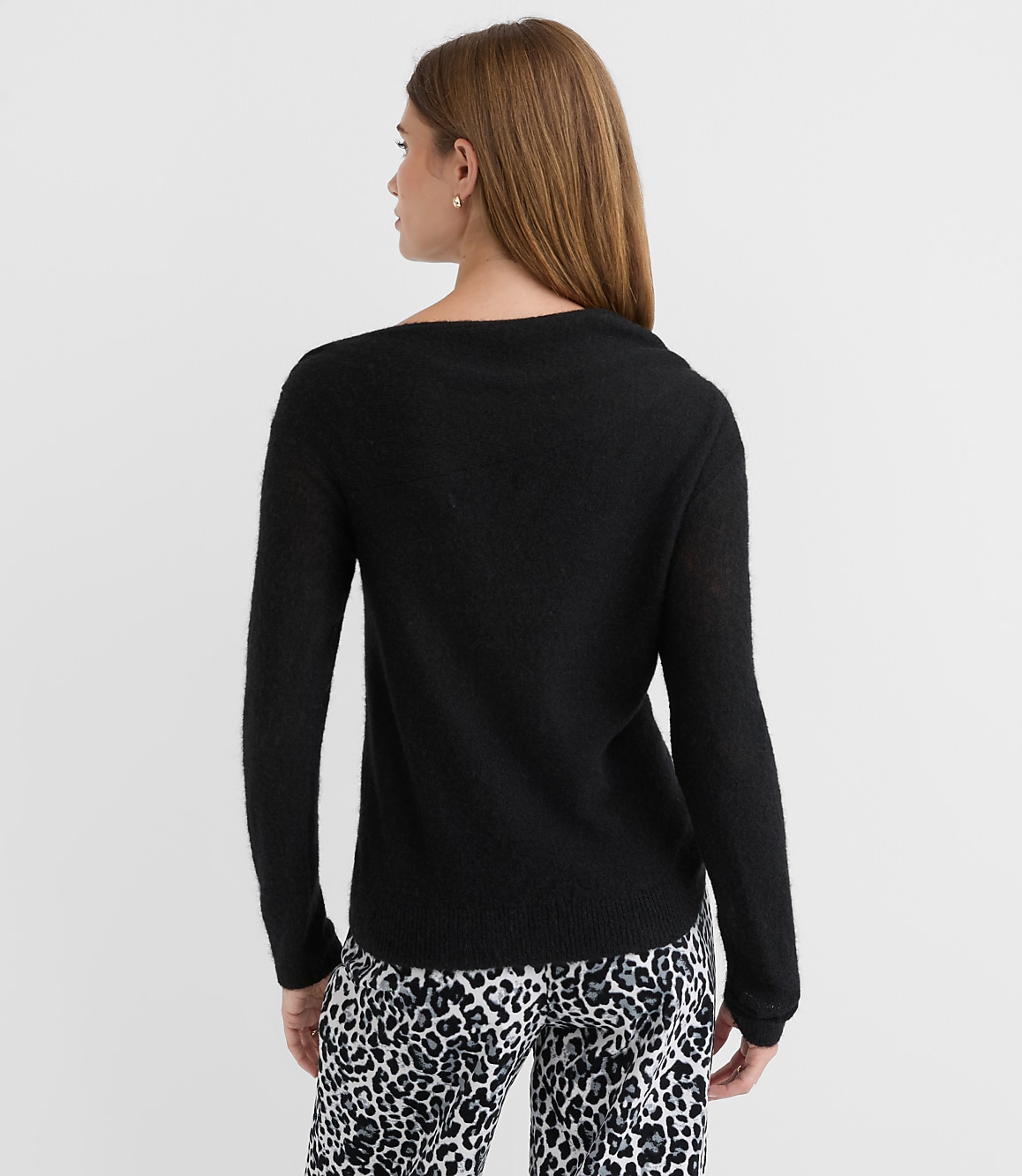 Tie Neck Sweater