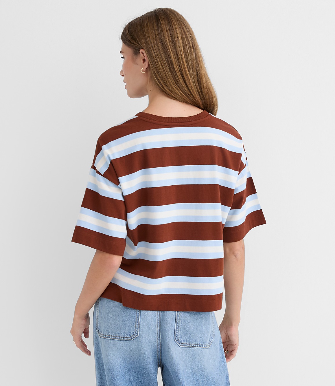 Striped Jersey Modern Tee