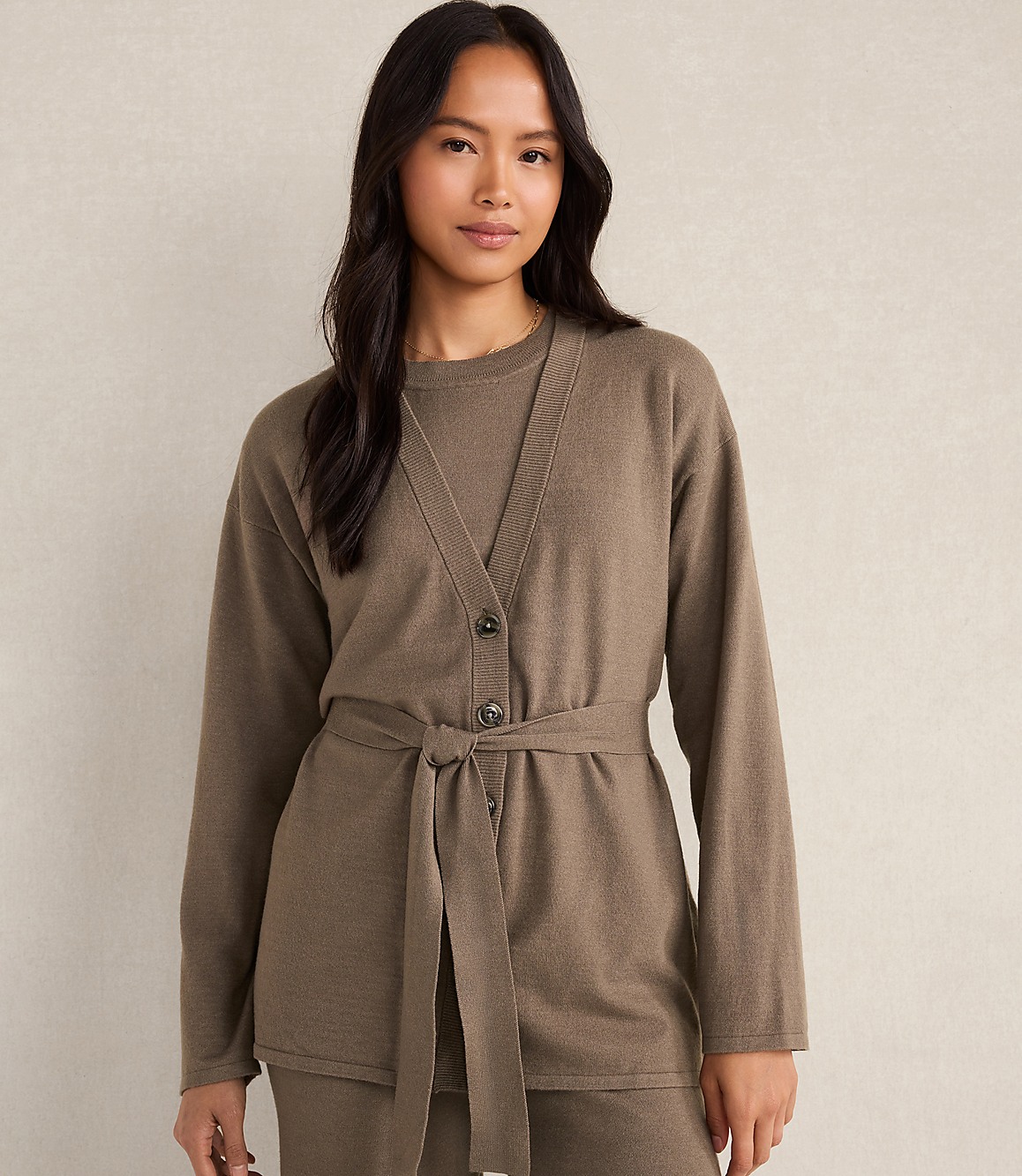 Haven Well Within Relaxed Jersey Cardigan