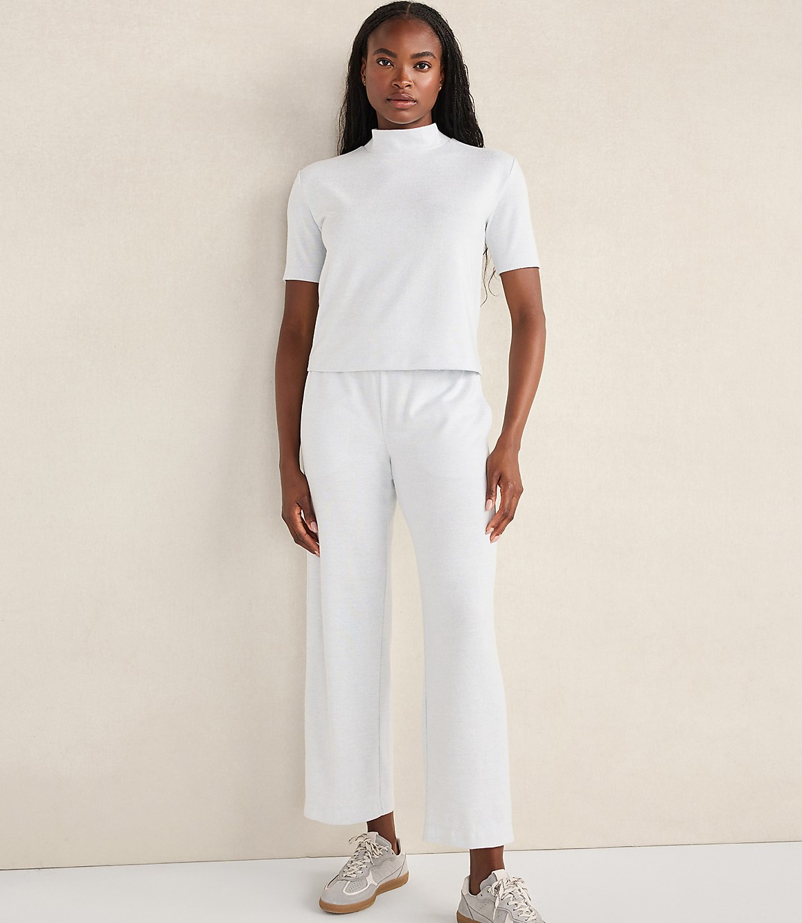 Haven Well Within Cozy Knit Mockneck Top