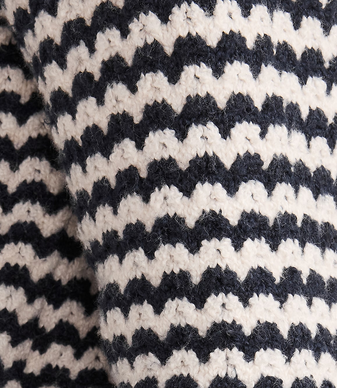 Haven Well Within Organic Cotton Blend Two-Tone V-Neck Sweater