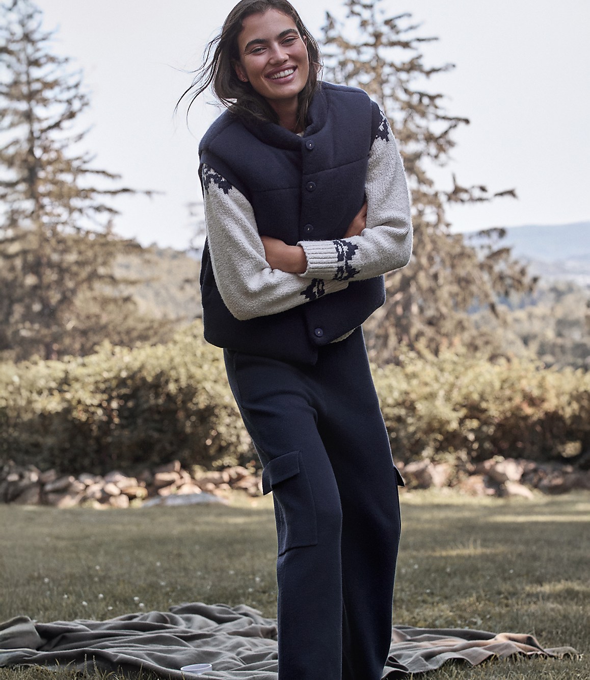 Haven Well Within Viscose Blend Cargo Pants
