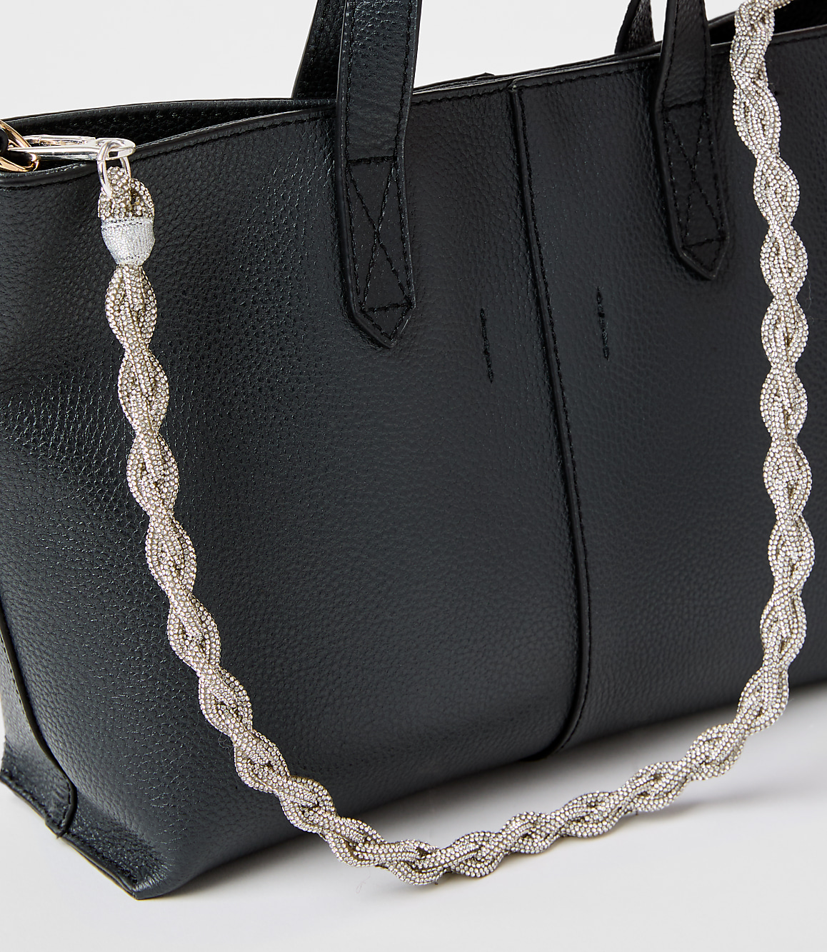 Sparkle Braided Bag Strap