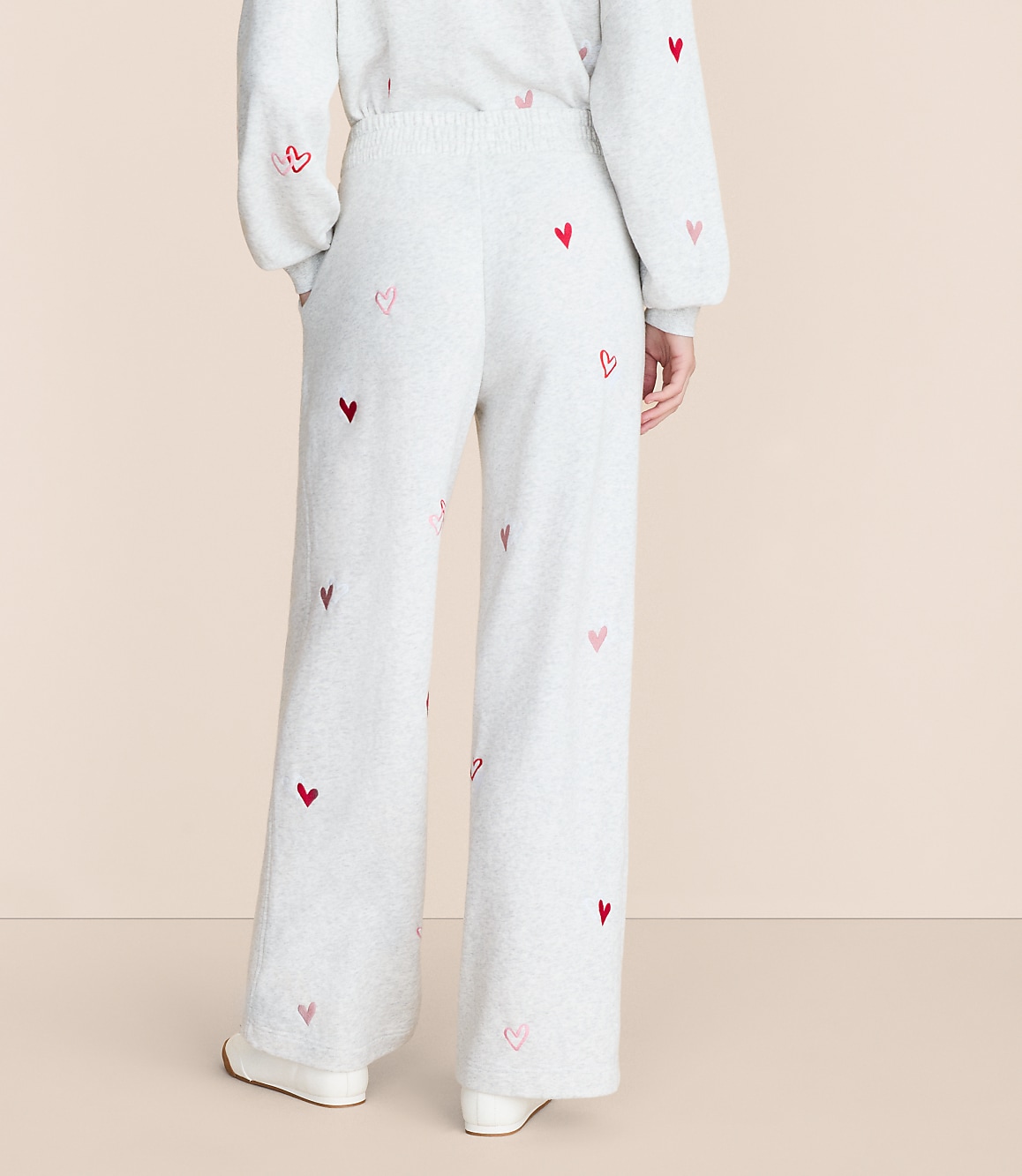 Lou & Grey Heart Cozy Cotton Wide Leg Pants
