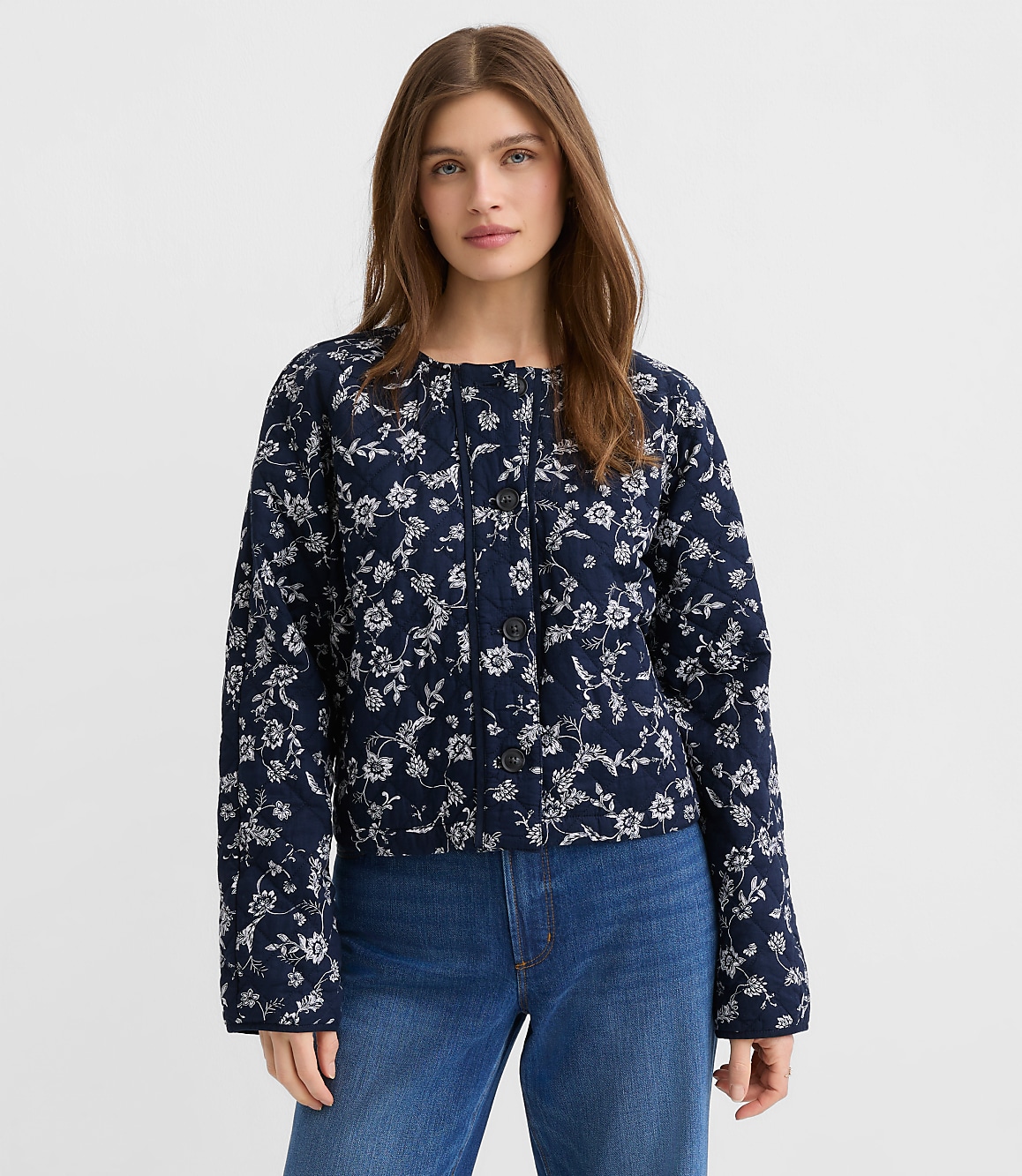 Floral Quilted Jacket