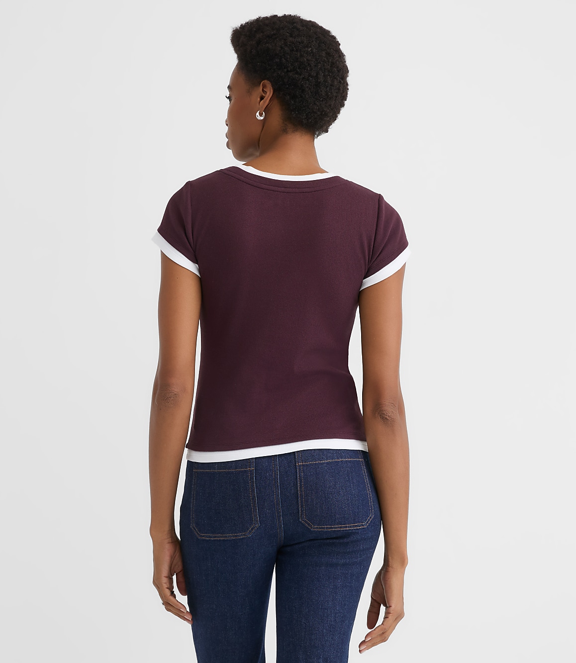 Layered Perfect Ribbed Tee