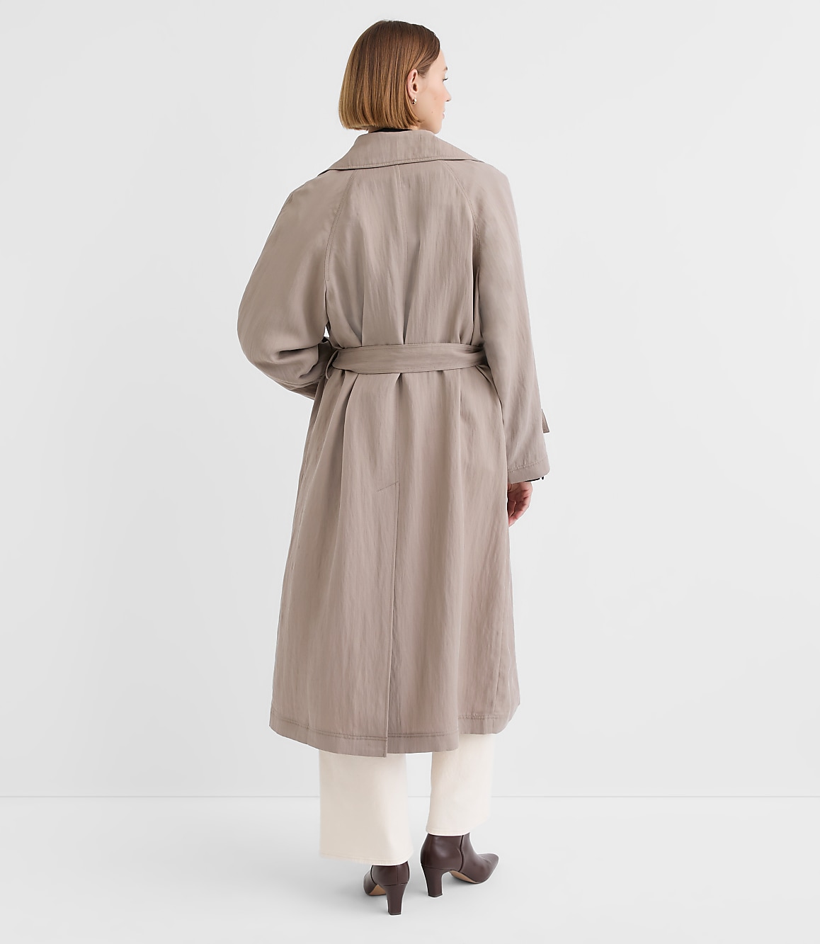 Drapey Trench Coat
