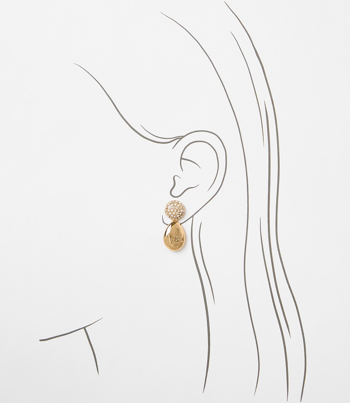 Mini Sparkle Drop Earrings