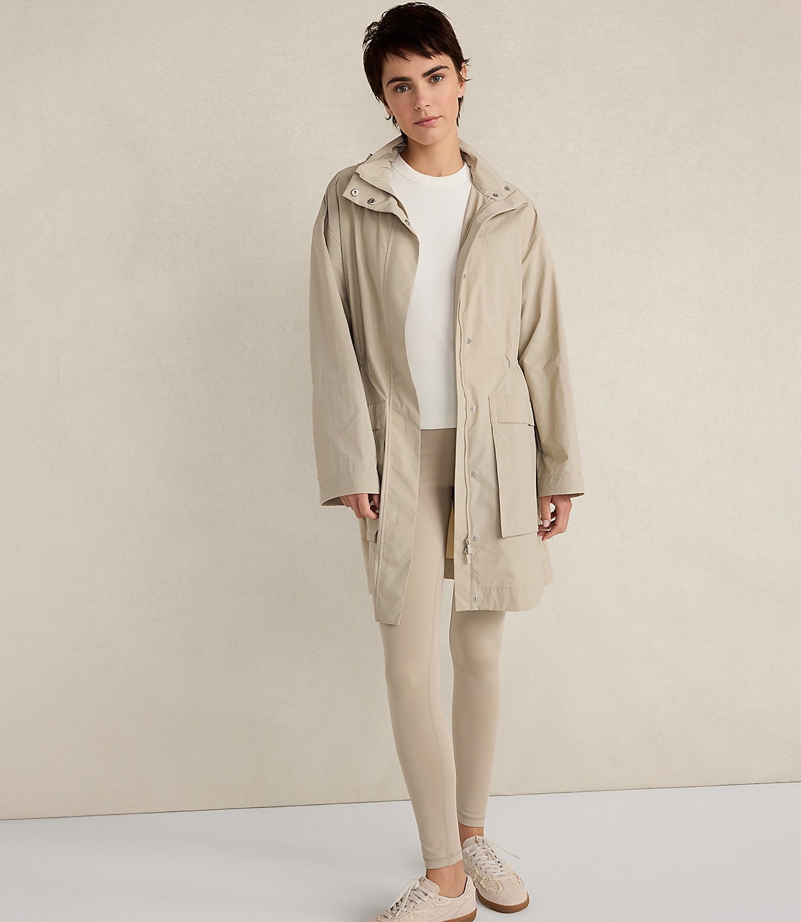 Haven Well Within Crinkle Nylon Packable Jacket