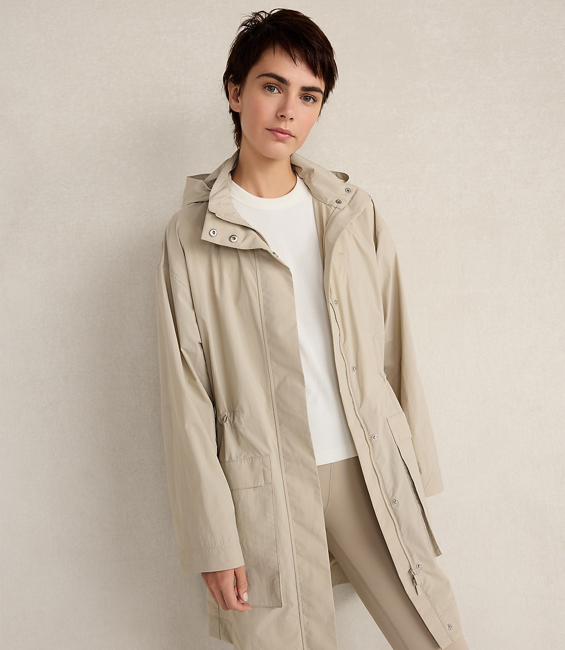 Haven Well Within Crinkle Nylon Packable Jacket