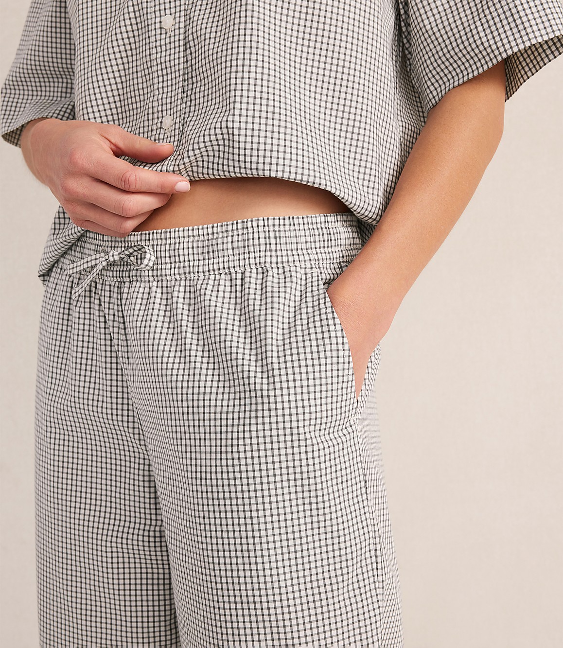 Haven Well Within Organic Cotton Poplin Scattered Floral Pajama Pants