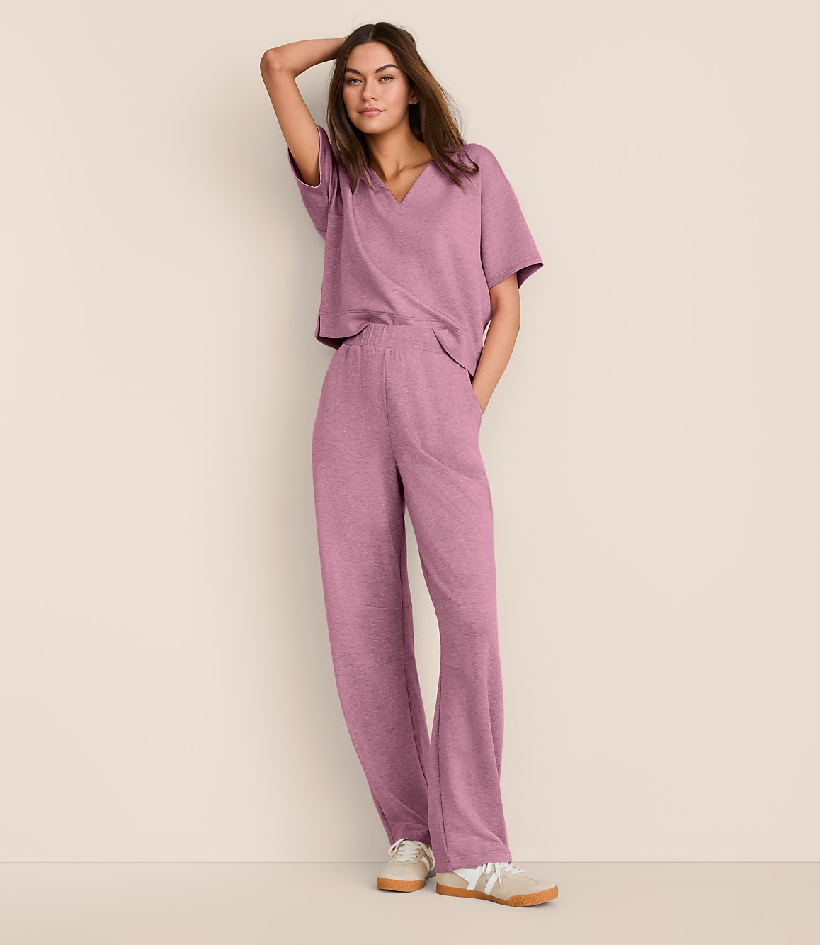 Lou & Grey Scubasoft Relaxed Taper Pants