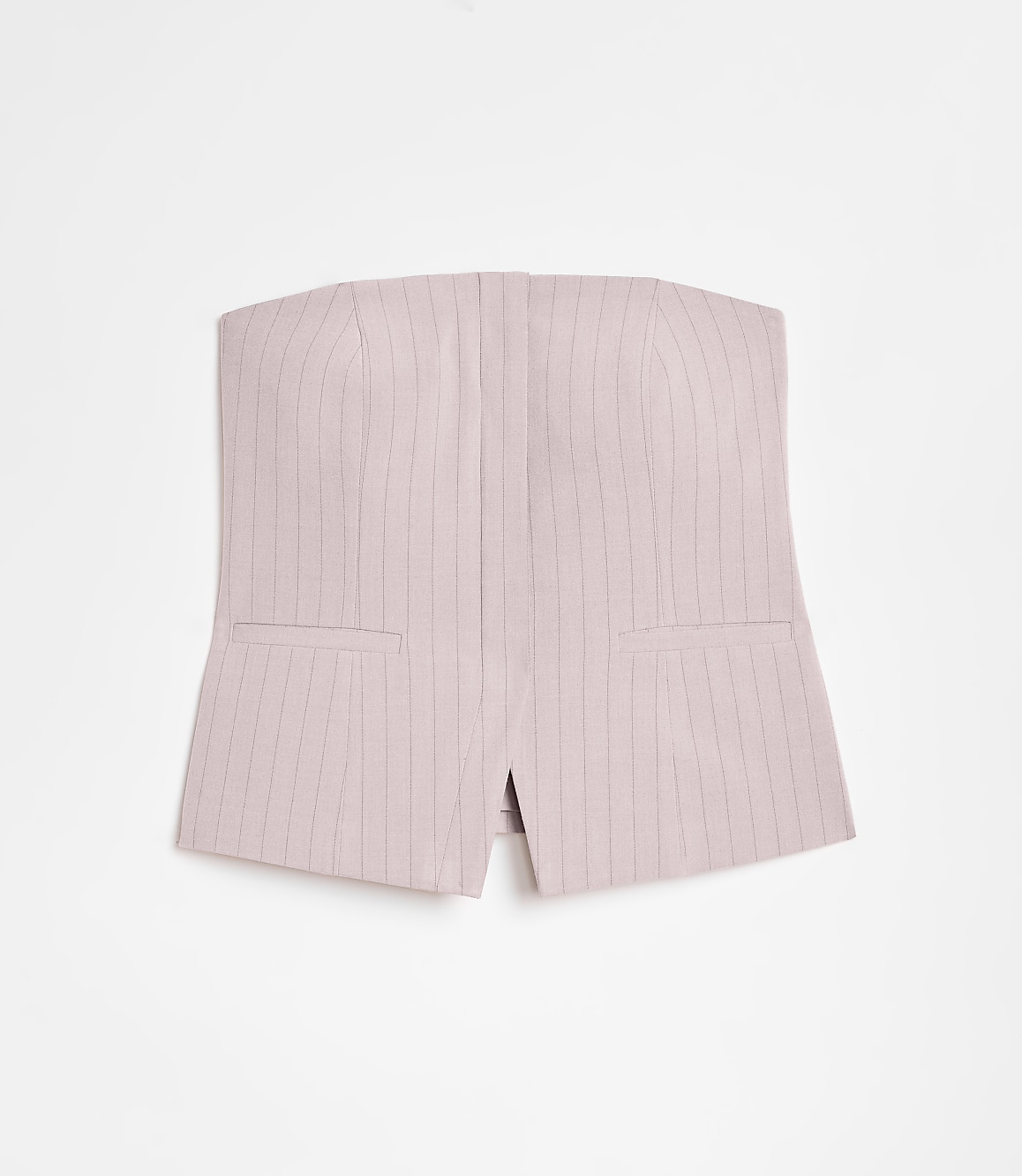 LOFT Versa Seasonless Stretch Strapless Pocket Top in Stripe