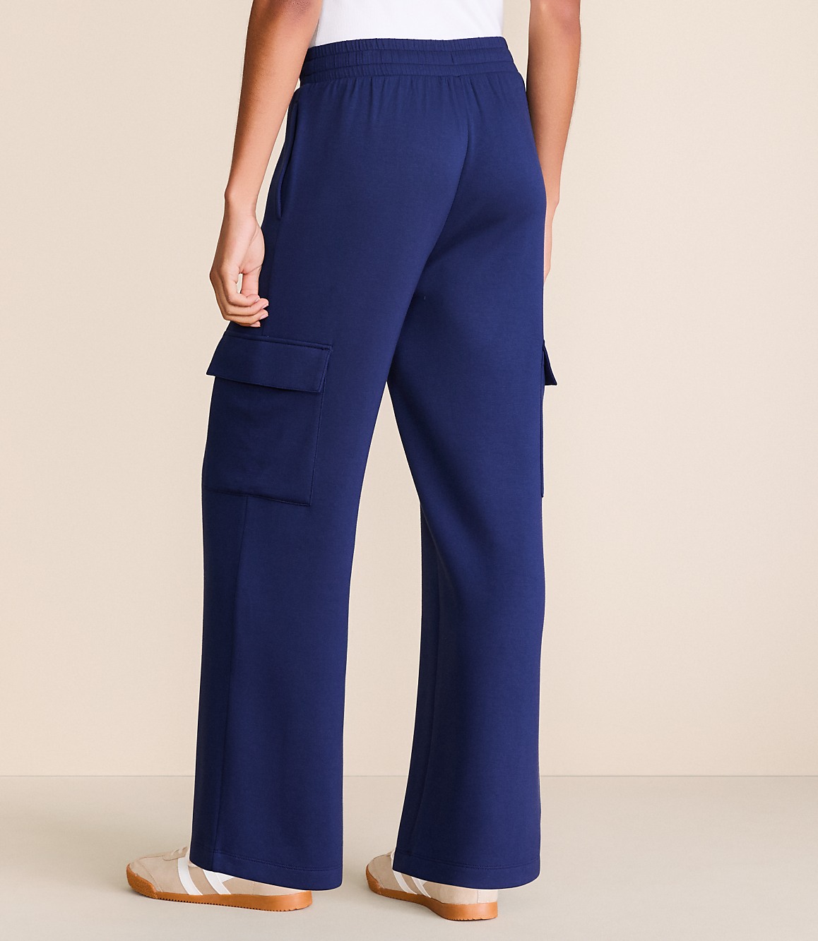 Petite Lou & Grey Scubasoft Straight Leg Cargo Pants
