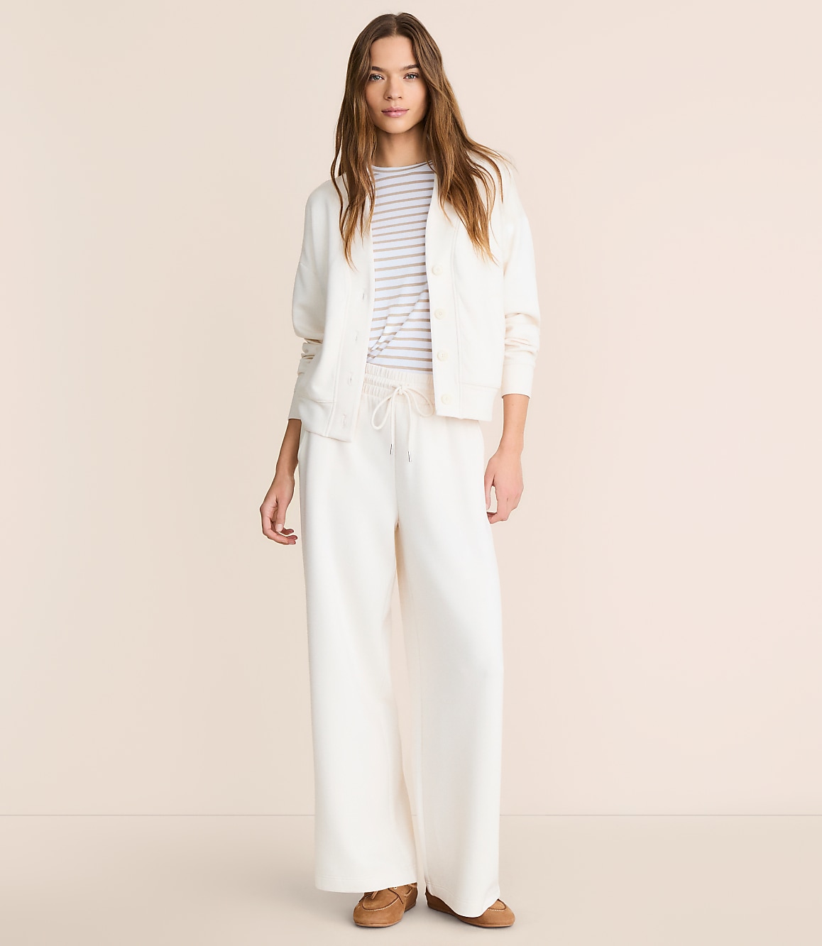 Lou & Grey Scubasoft Wide Leg Sweatpants
