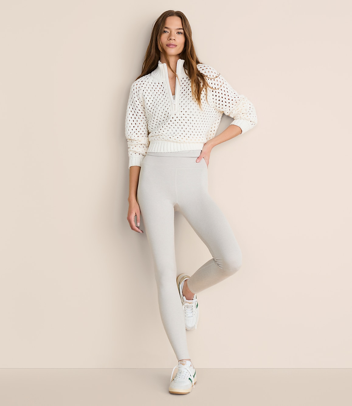 Lou & Grey Heathered Brushedsoft Leggings
