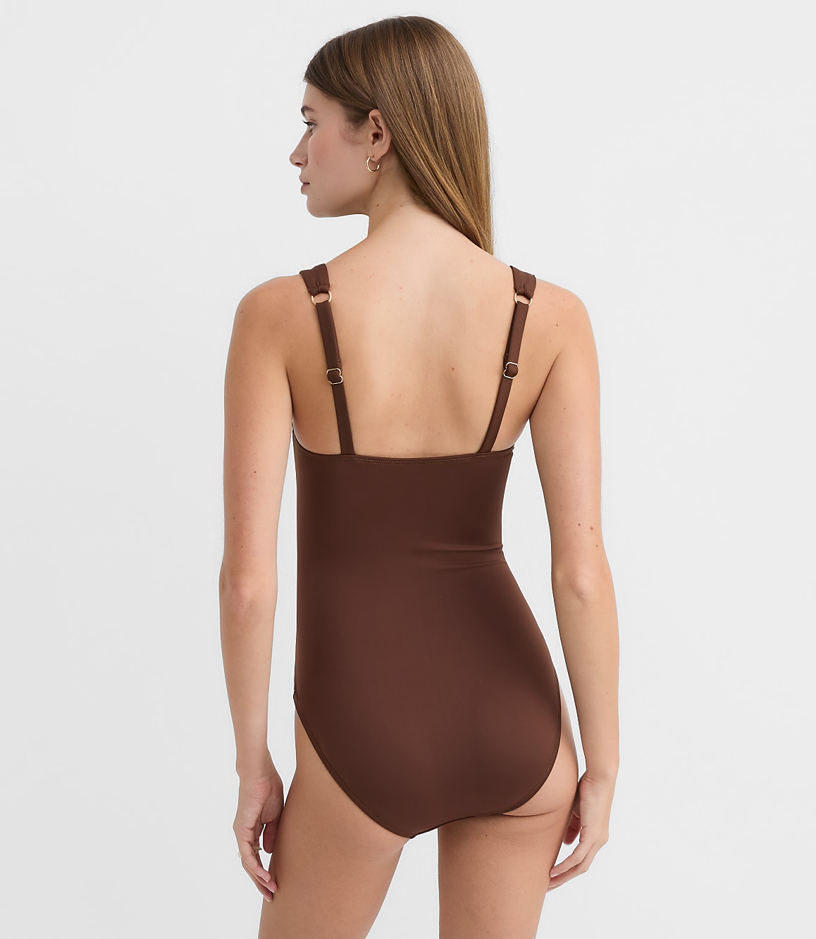 LOFT Beach Ruched Underwire One Piece Swimsuit