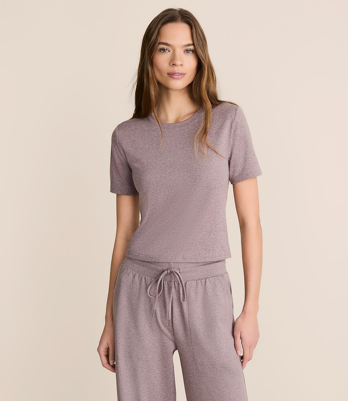 Lou & Grey Heathered Brushedsoft Tee