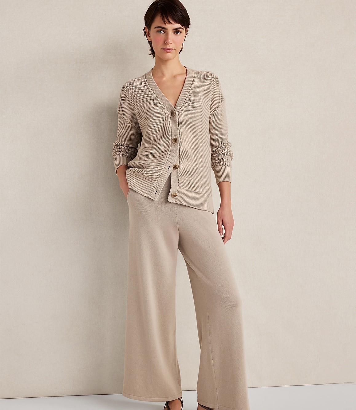 Haven Well Within Organic Cotton Wide Leg Pants