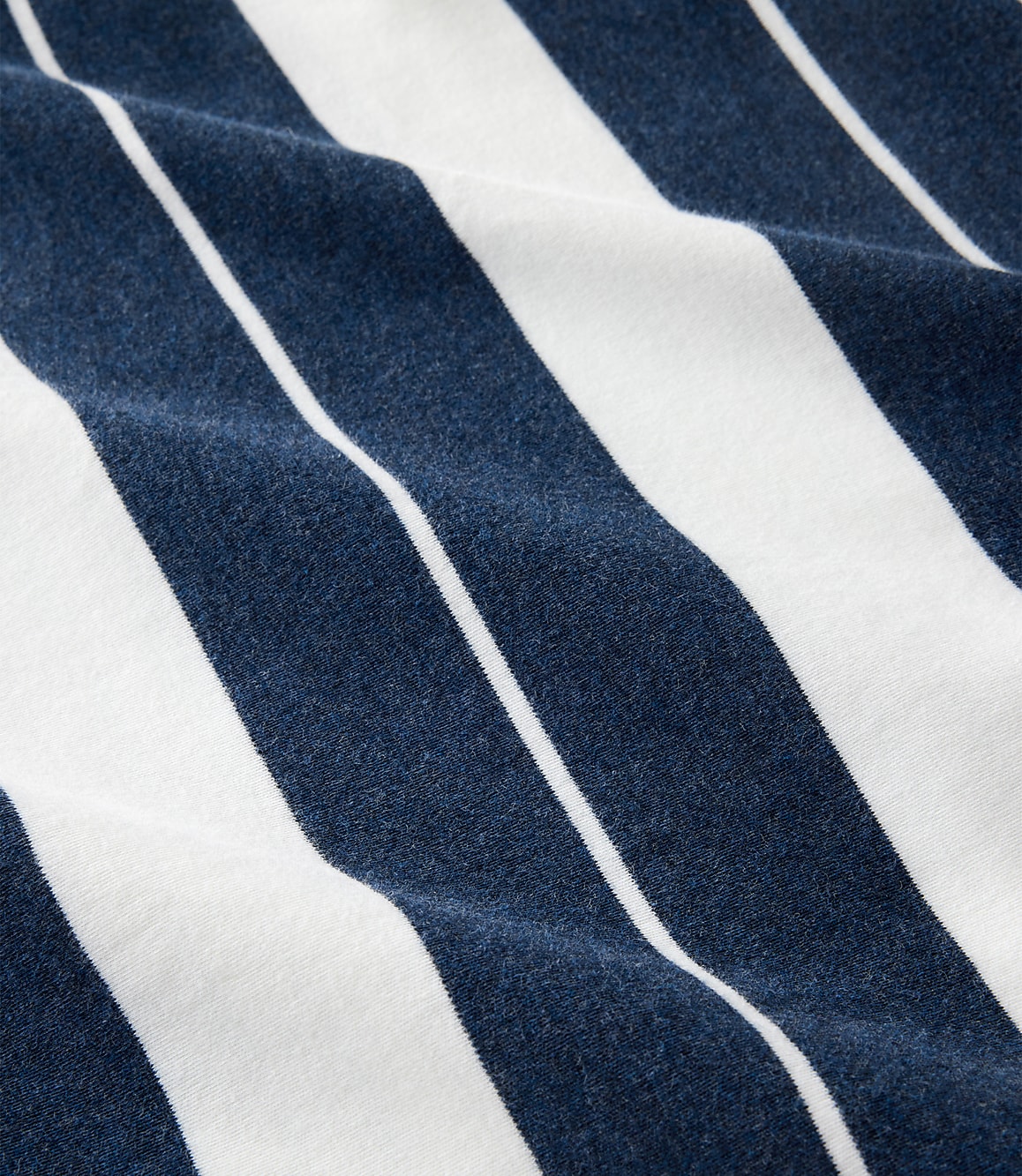 Haven Well Within Organic Cotton Interlock Stripe Johnny Collar Top