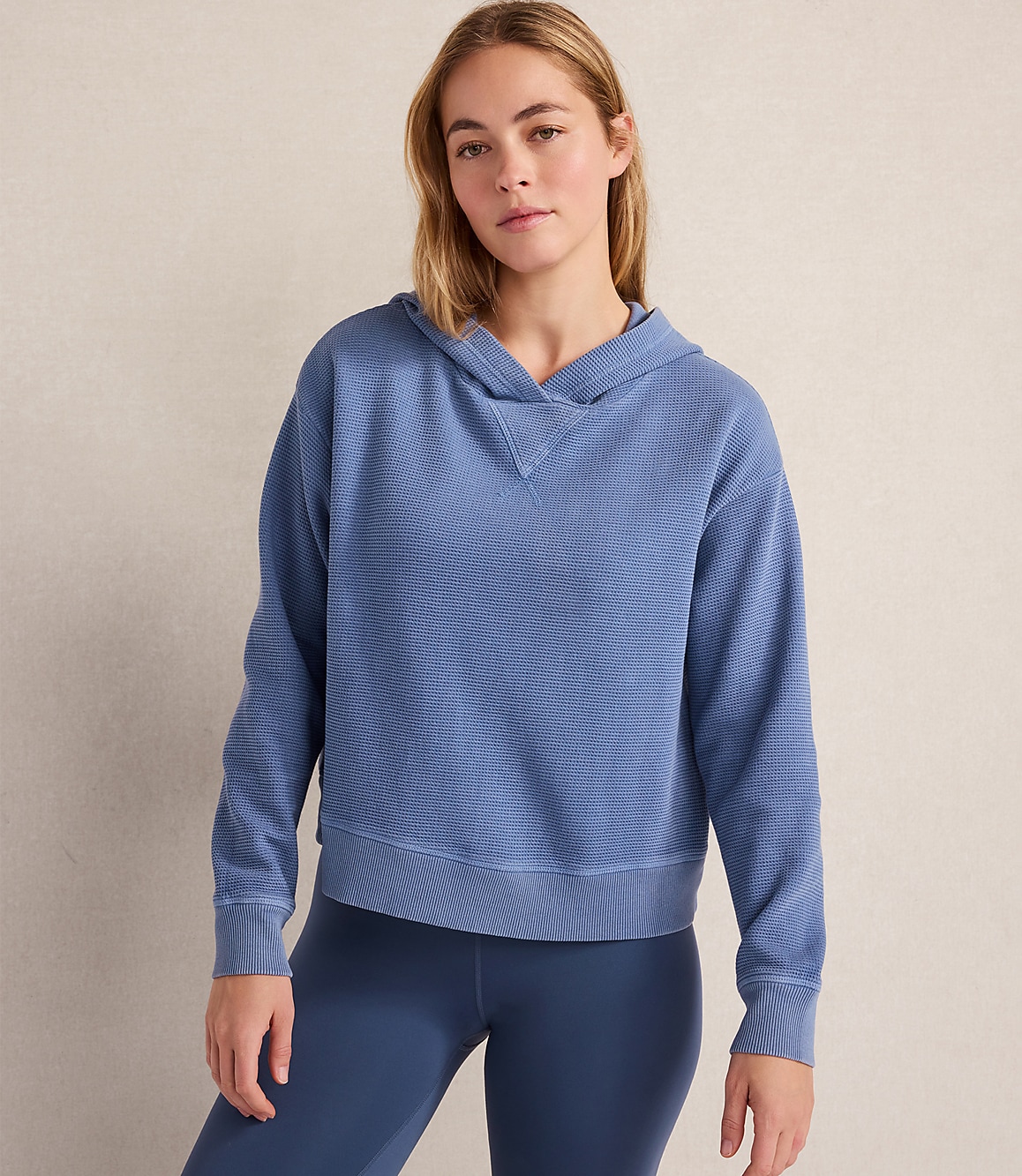 Haven Well Within Organic Cotton Waffle Hoodie