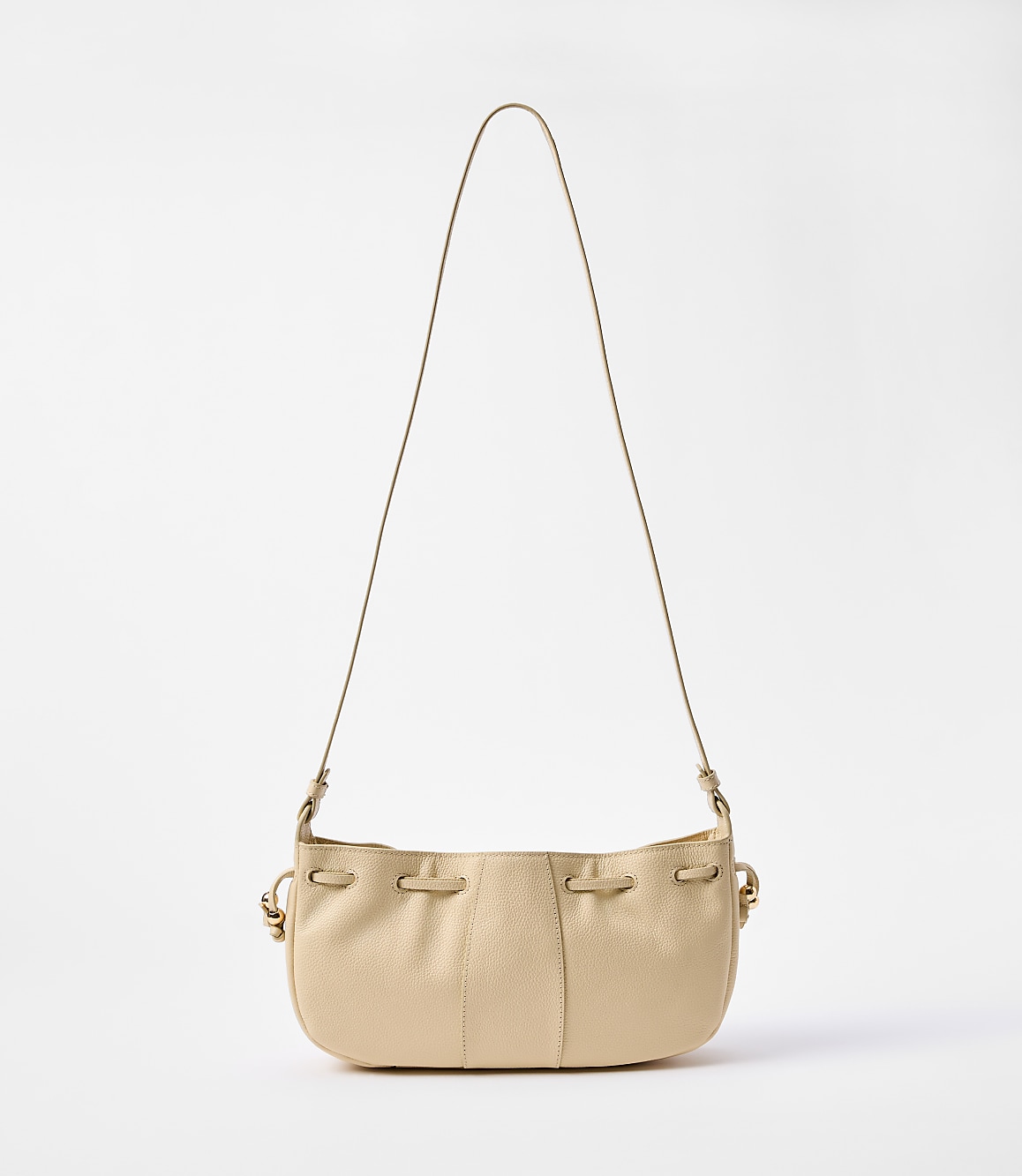 Pebbled Leather Crossbody Bag
