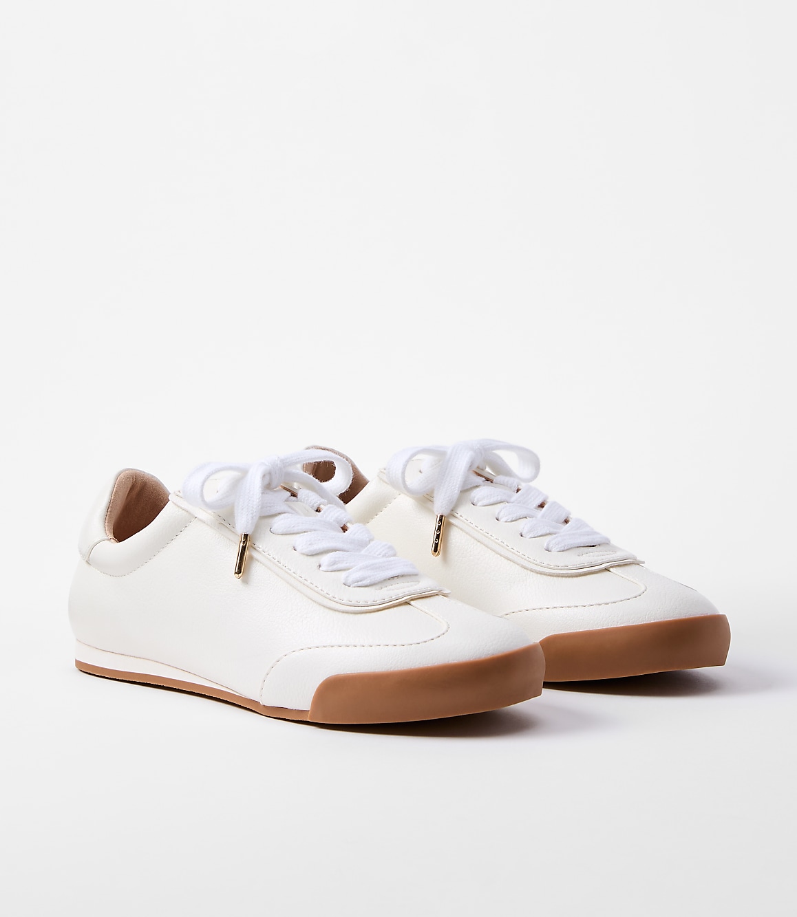 Metallic Low Profile Sneakers