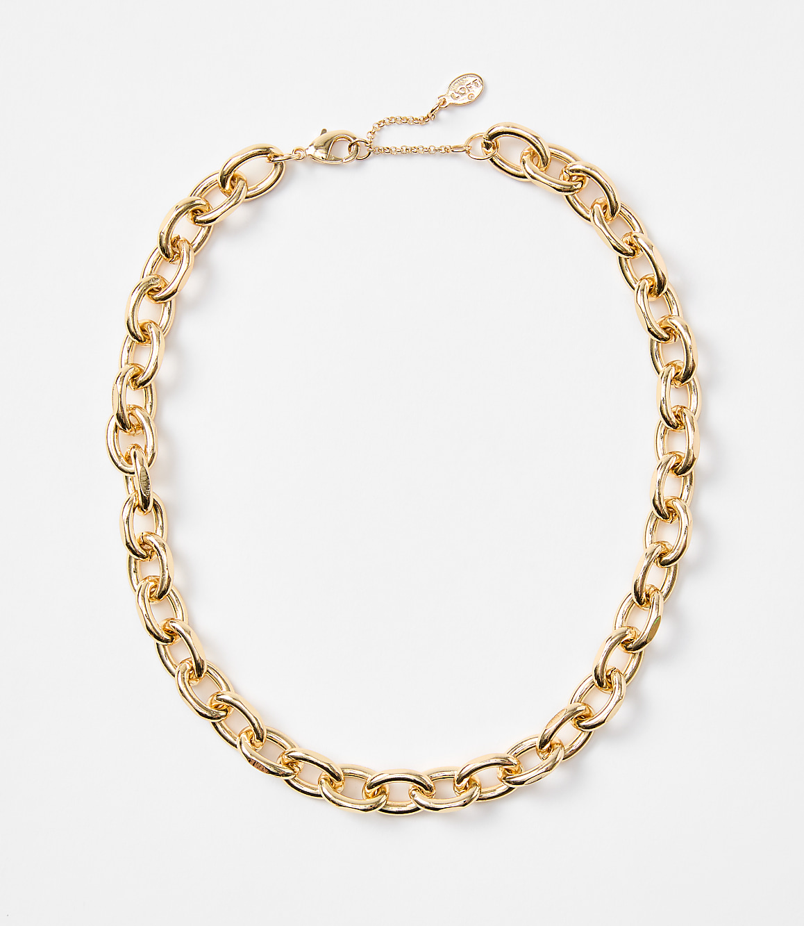 Chain Link Statement Necklace