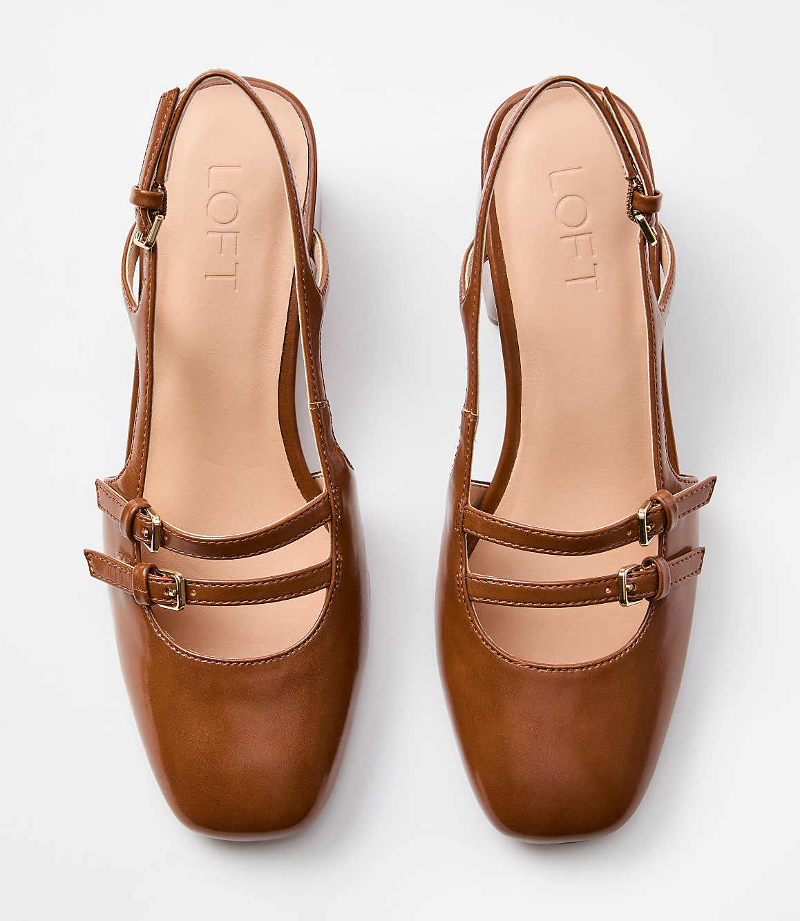 Mary Jane Slingback Heels