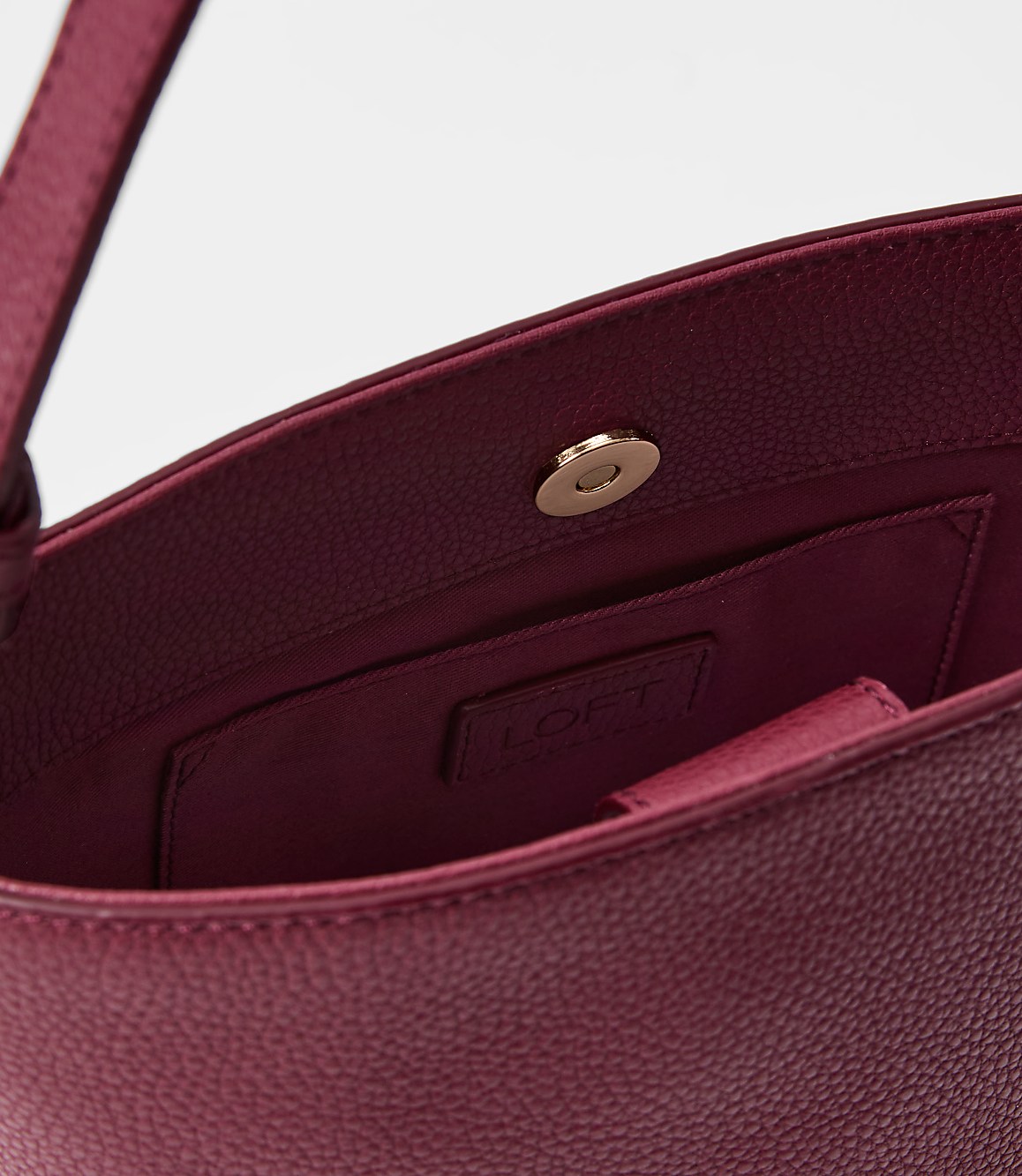 Pebbled Leather Bucket Bag