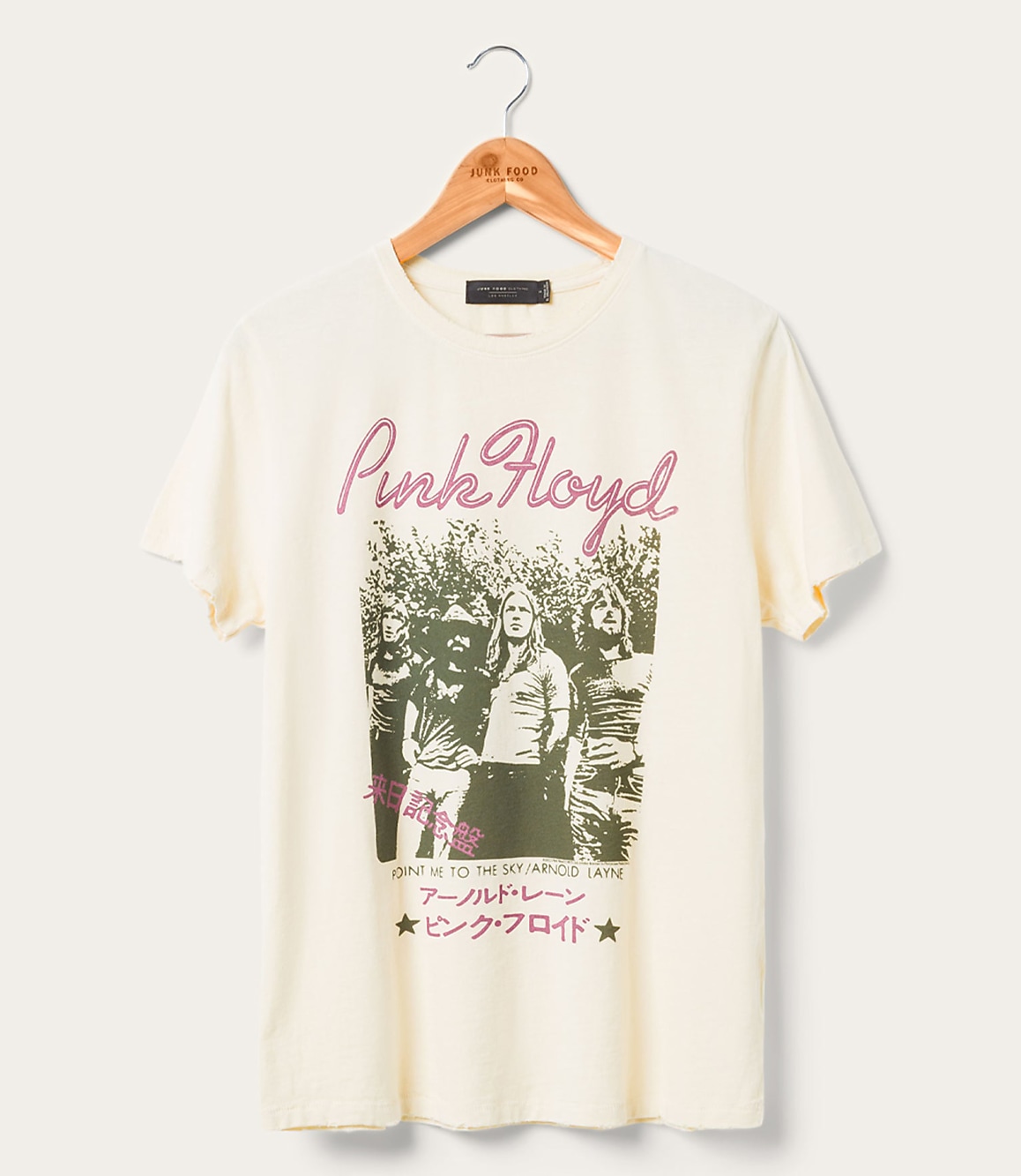 Junk Food Pink Floyd "Point Me to the Sky" Vintage Tee