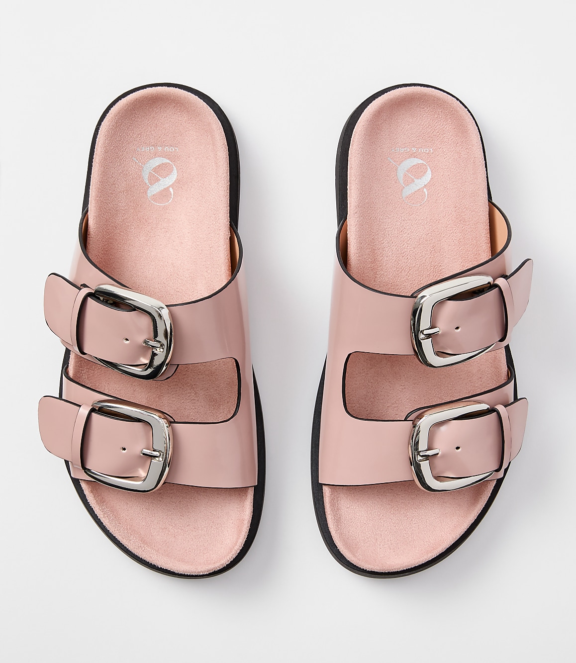 Lou & Grey Double Strap Molded Sandals