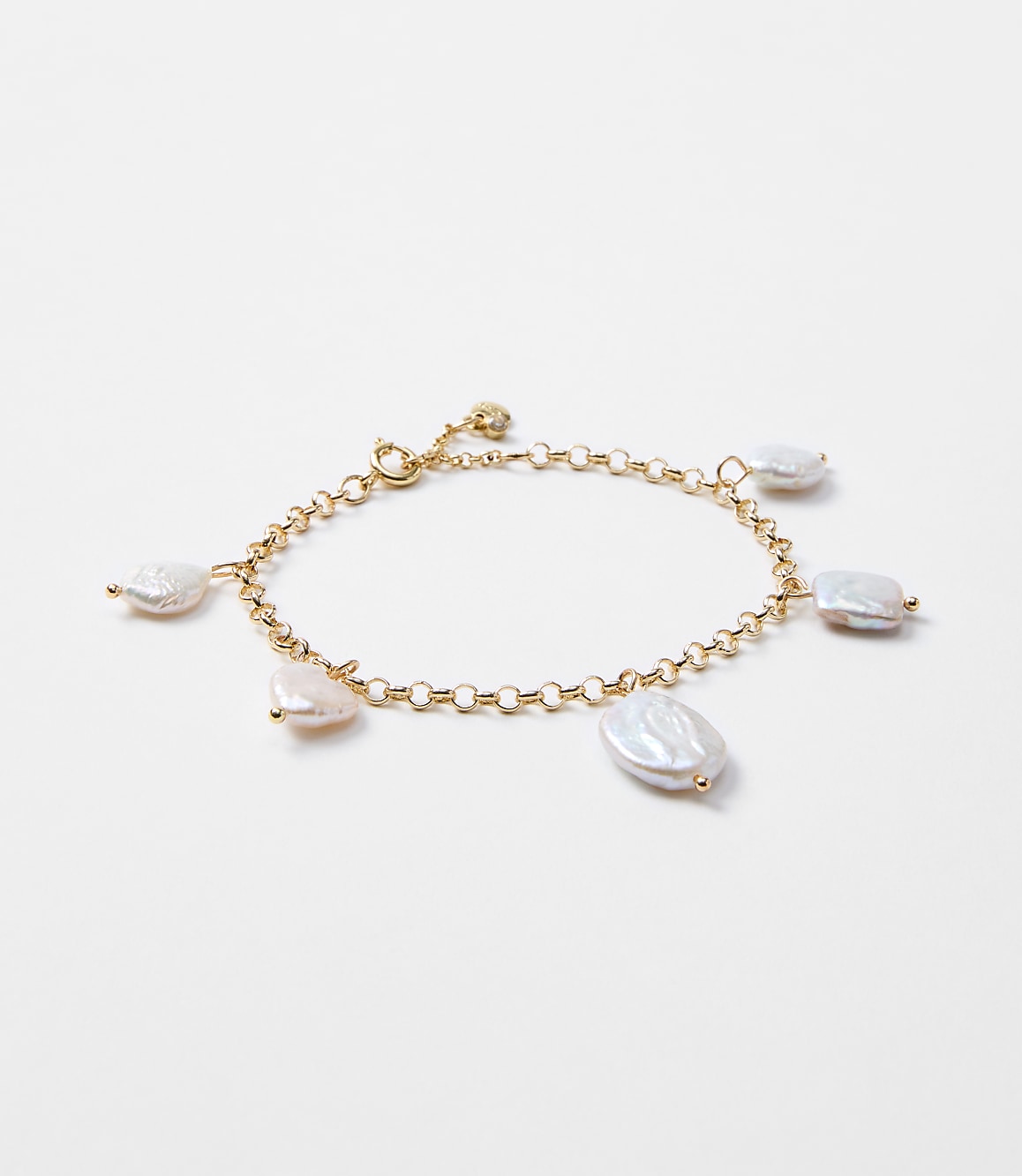 Mother Of Pearl Statement Bracelet