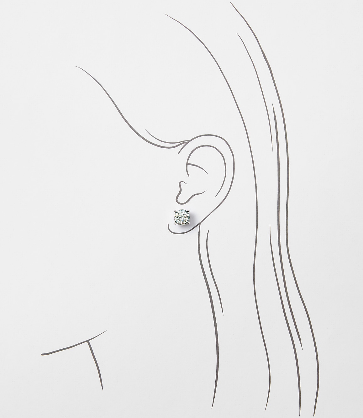 Multicolored Sparkle Stud Earring Set