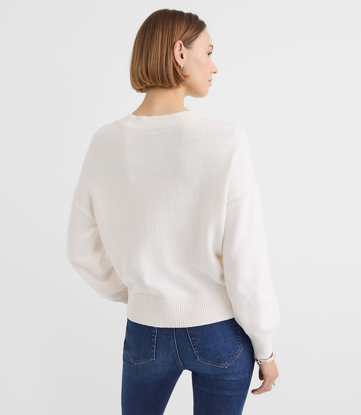 Petite Clover Bouquet Sweater
