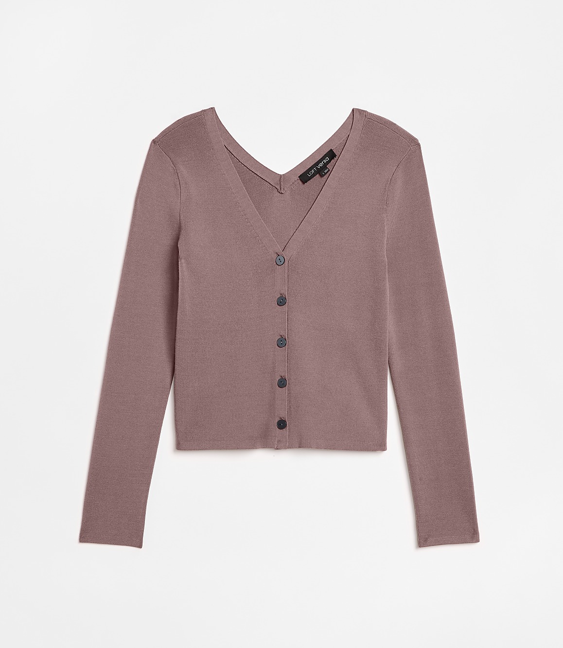 Petite LOFT Versa V-Neck Cardigan Top