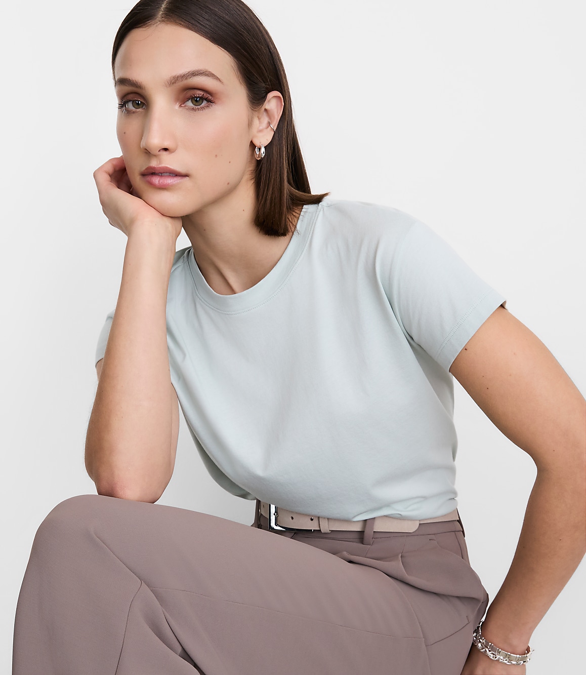 Petite LOFT Versa Relaxed Tee