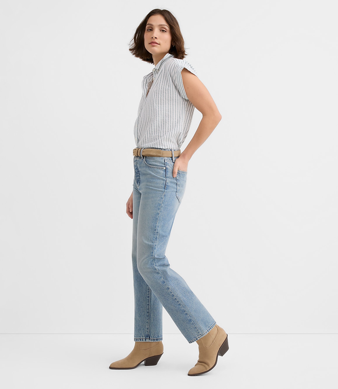 Striped Everyday Dolman Shirt