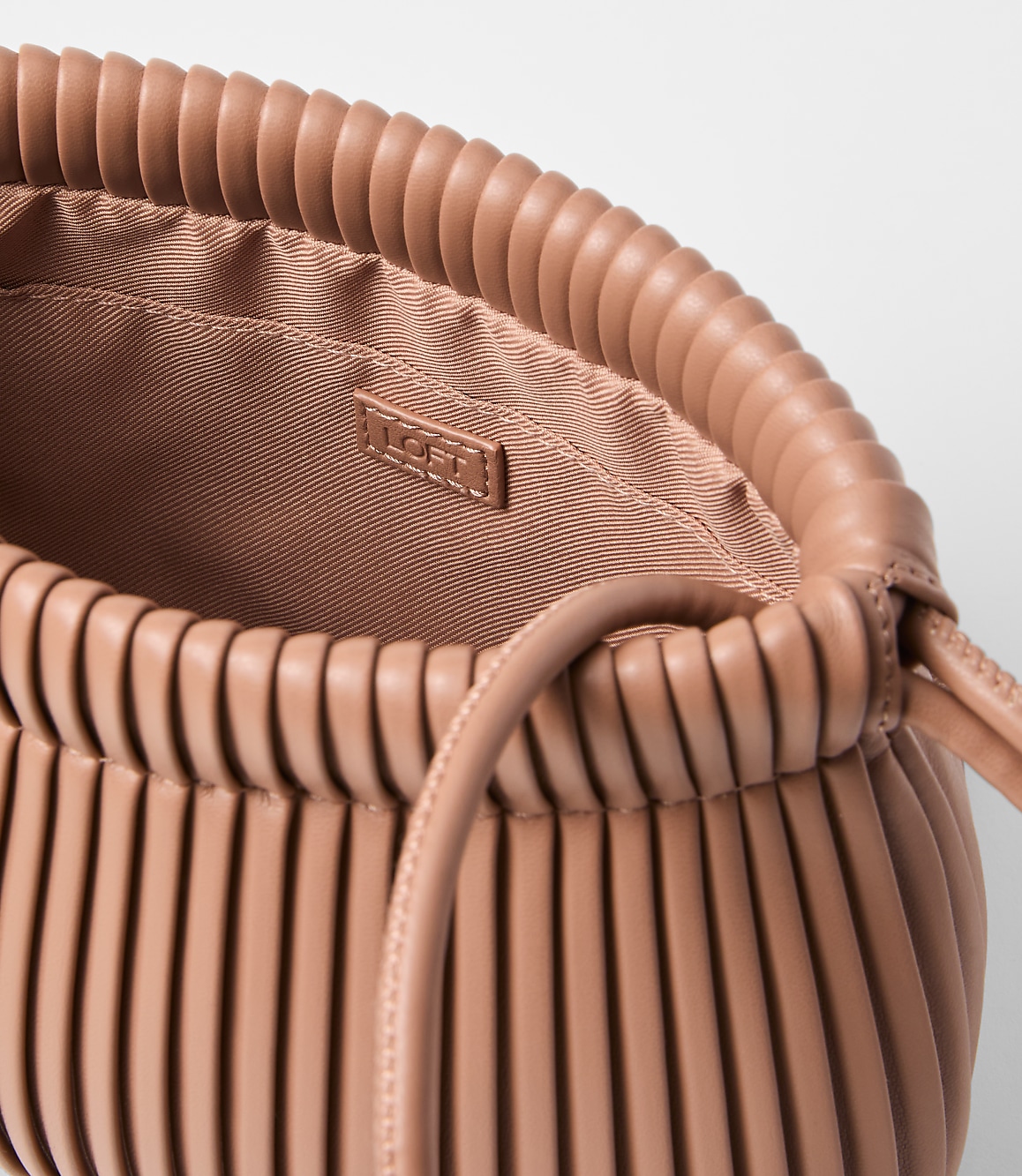 Pleated Shoulder Bag