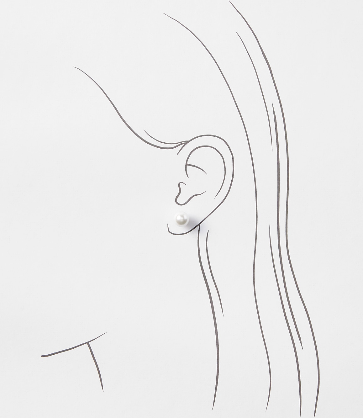 Pearlized Stud Earrings