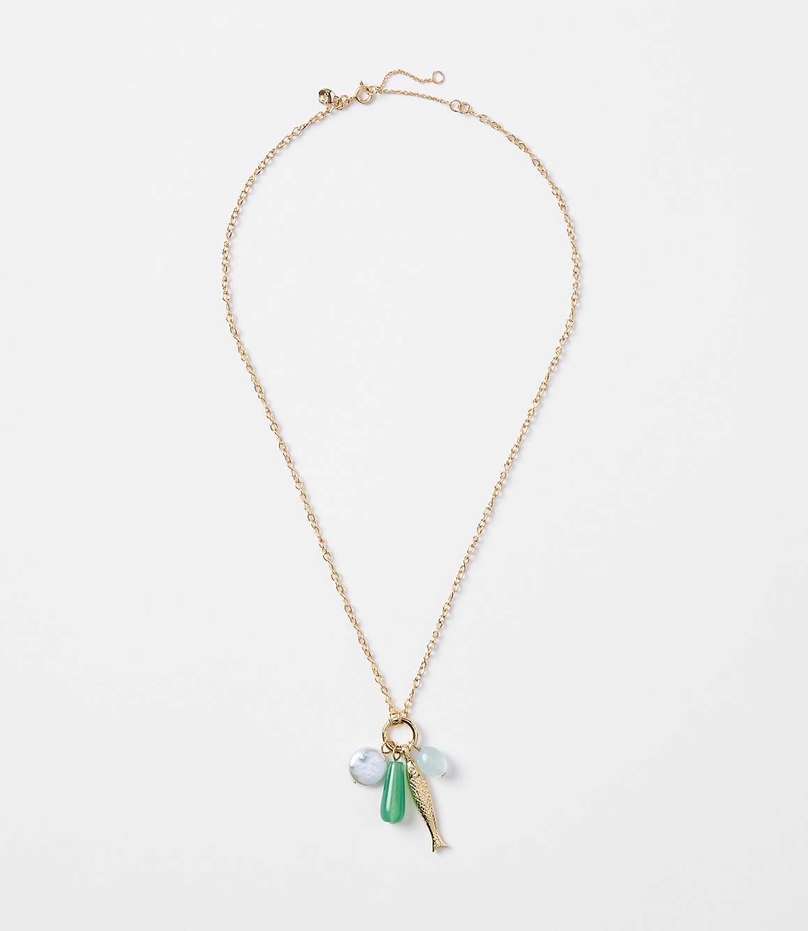 Fish Cluster Pendant Necklace