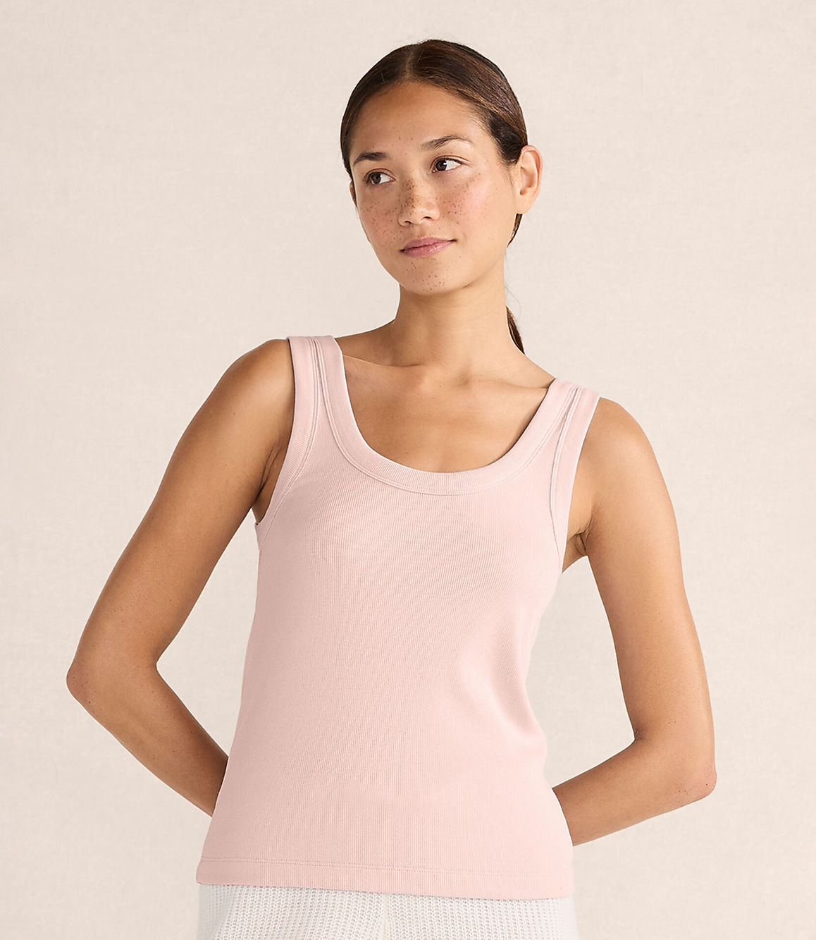 Haven Well Within Essential Organic Cotton Scoop Neck Tank