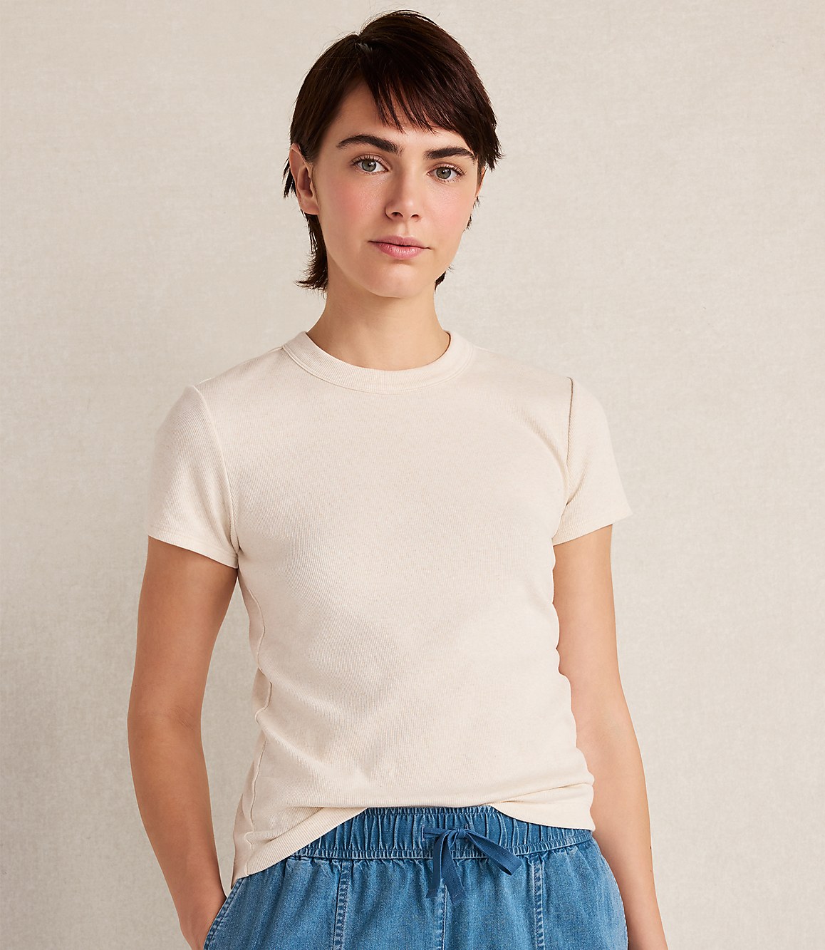 Haven Well Within Essential Organic Cotton Short Sleeve Tee