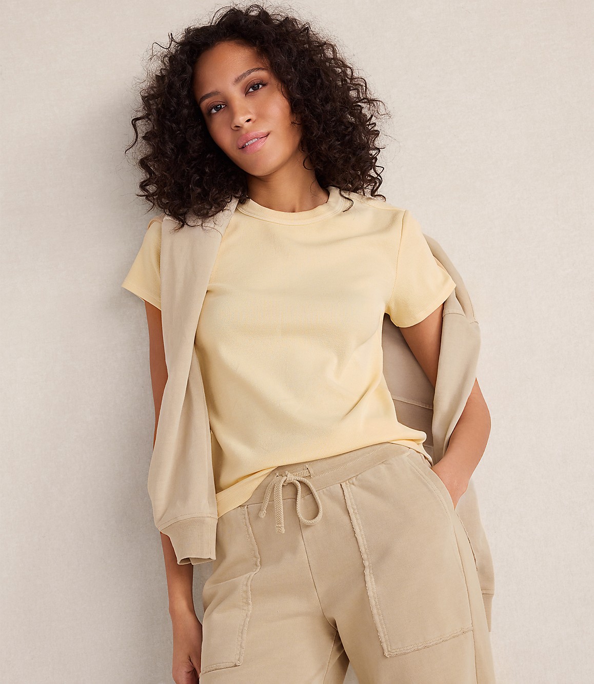 Haven Well Within Garment-Dyed Organic Cotton Short Sleeve Tee