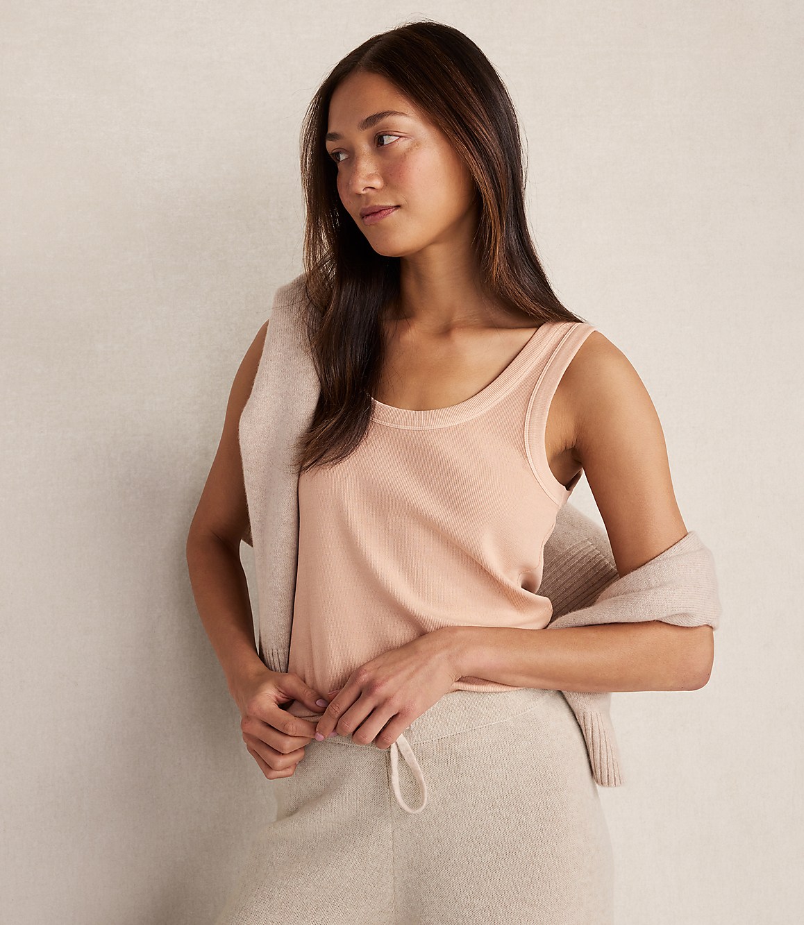 Haven Well Within Organic Cotton Scoop Neck Tank