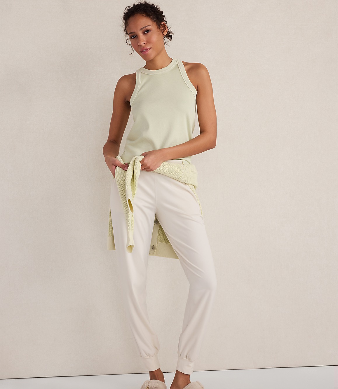 Haven Well Within Garment-Dyed Organic Cotton Racerback Tank
