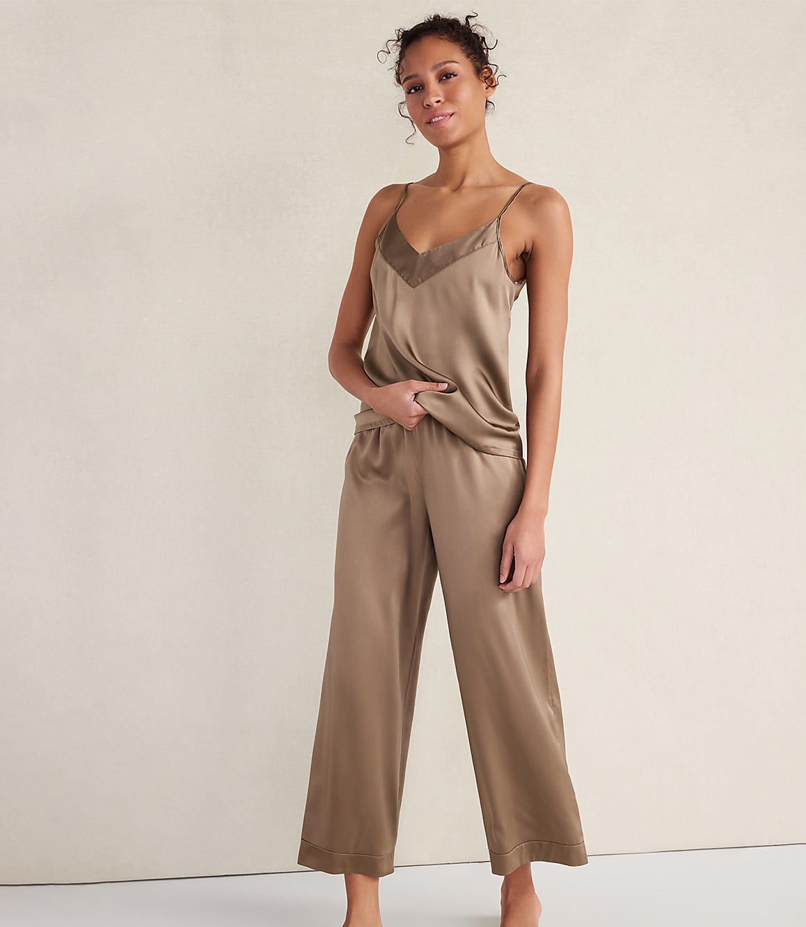 Haven Well Within Washable Silk Double V Sleep Cami